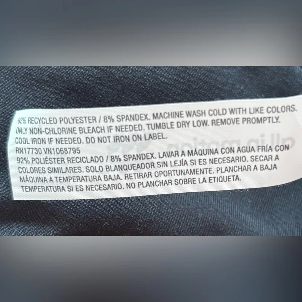 all in motion Black Semi-Fit Sleeveless Tank Moisture Wicking NWT Sizes XS and M - Picture 5 of 5